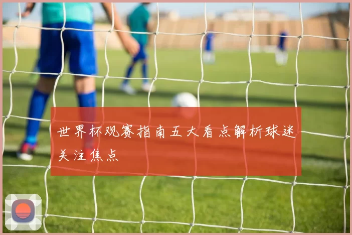 世界杯观赛指南五大看点解析球迷关注焦点